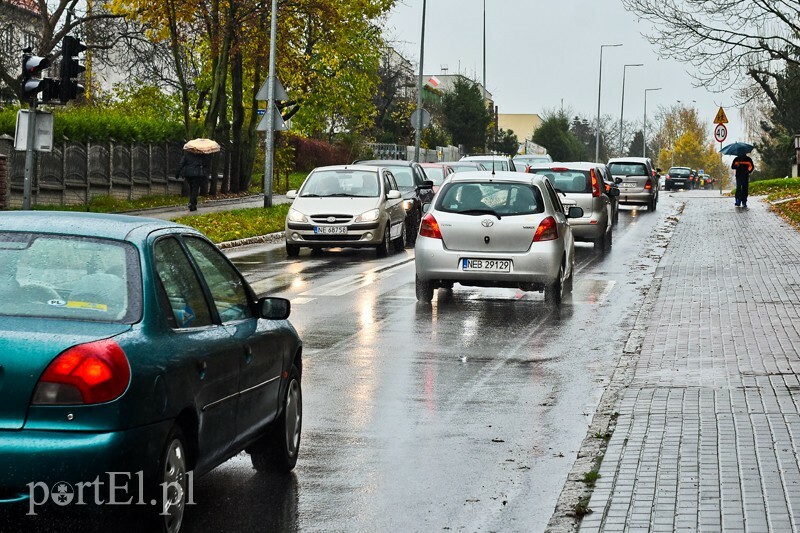 Elbląg, Ulica Bema coraz bardziej się korkuje w godzinach szczytu