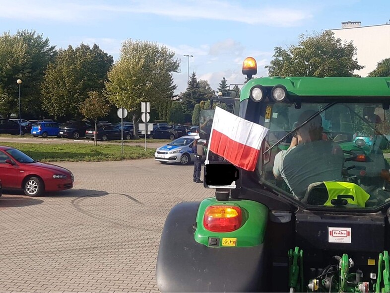 Elbląg, Protest rolników w Elblągu,