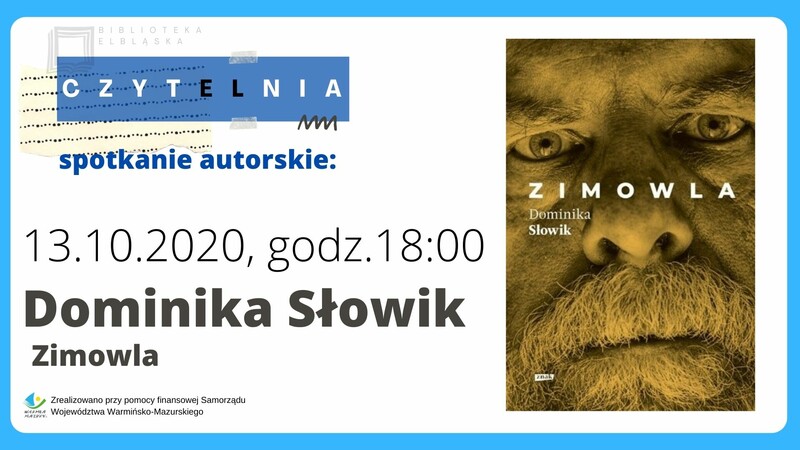 Elbląg, Spotkanie z Dominiką Słowik, autorką „Zimowli” Elbląg, Spotkanie z Dominiką Słowik, autorką „Zimowli”