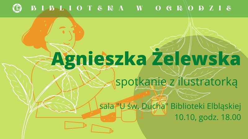 Elbląg, Spotkanie z ilustratorką książek dla dzieci Elbląg, Spotkanie z ilustratorką książek dla dzieci