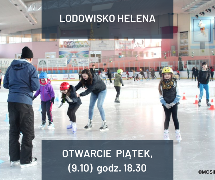 Elbląg, W piątek otwarcie lodowiska Helena Elbląg, W piątek otwarcie lodowiska Helena