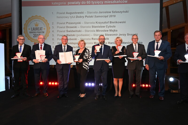 Powiat Elbląski laureatem Ogólnopolskiego Rankingu Gmin i Powiatów