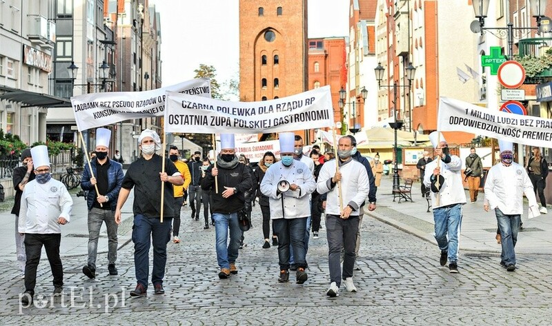 Elbląg, Gastronomia z czarną polewką dla rządu