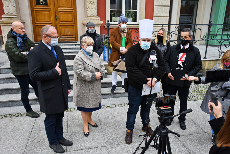 Elbląg, Konferencja odbyła się na Starym Mieście,