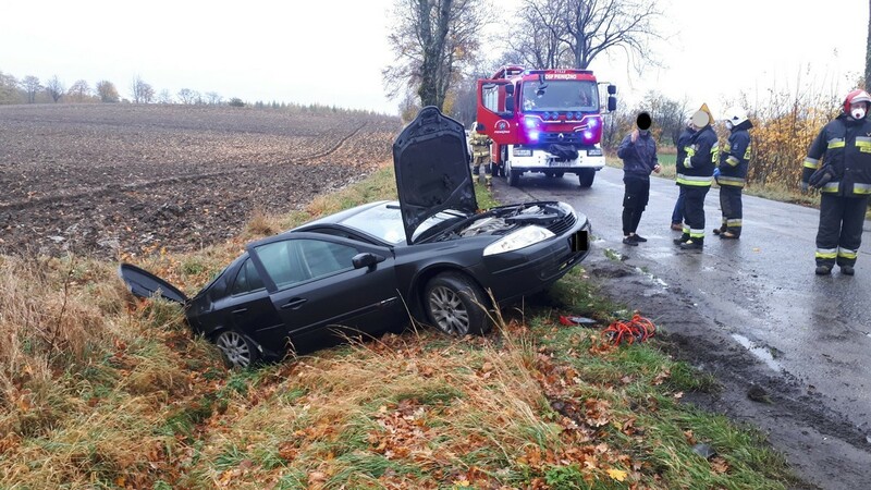 Elbląg, Renault w rowie