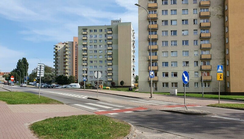 Elbląg, Jedna z aktywnych przejść dla pieszych powstanie na ul. Brzeskiej