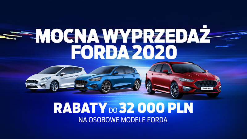 Wyprzedaż rocznika 2020 w Ford Gołębiewski rozpoczęta! Wyprzedaż rocznika 2020 w Ford Gołębiewski rozpoczęta!