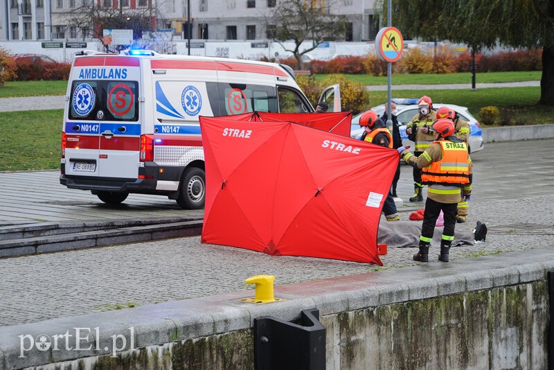 Elbląg, 88-latek utonął w rzece