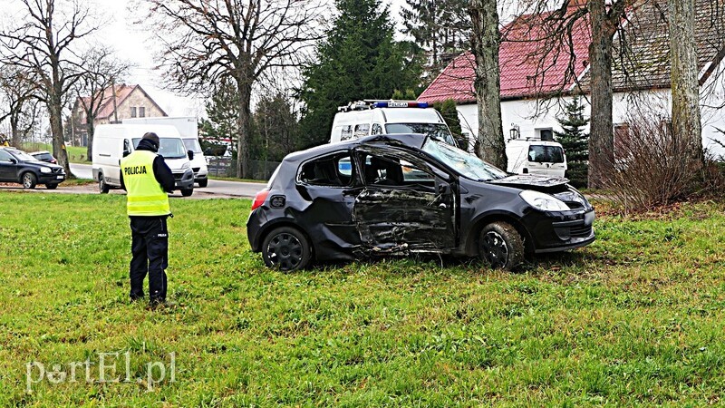 Elbląg, Młoda kobieta uderzyła w drzewo Elbląg, Młoda kobieta uderzyła w drzewo