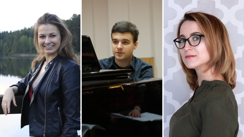 Elbląg, Od lewej: Ewelina Bemnarek, Miłosz Janiak i Alicja Król Elbląg, Od lewej: Ewelina Bemnarek, Miłosz Janiak i Alicja Król