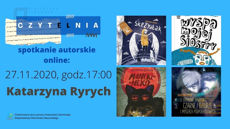 Elbląg, Spotkanie dla młodzieży z Katarzyną Ryrych Elbląg, Spotkanie dla młodzieży z Katarzyną Ryrych