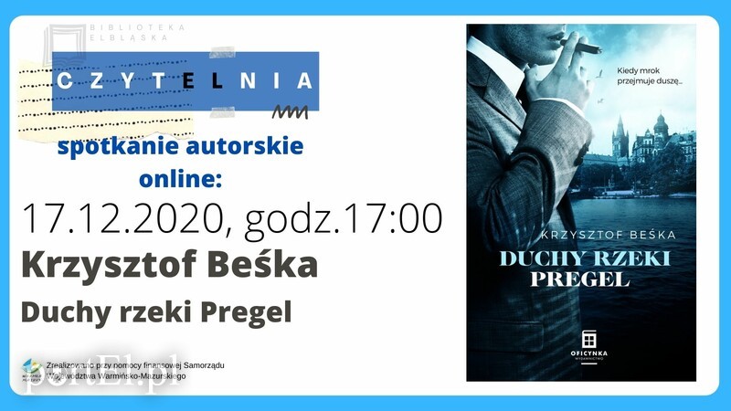Elbląg, Spotkanie z autorem kryminałów w stylu retro Elbląg, Spotkanie z autorem kryminałów w stylu retro