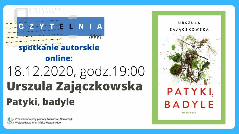 Elbląg, Z czułością o roślinach. Spotkanie z Urszulą Zajączkowską Elbląg, Z czułością o roślinach. Spotkanie z Urszulą Zajączkowską