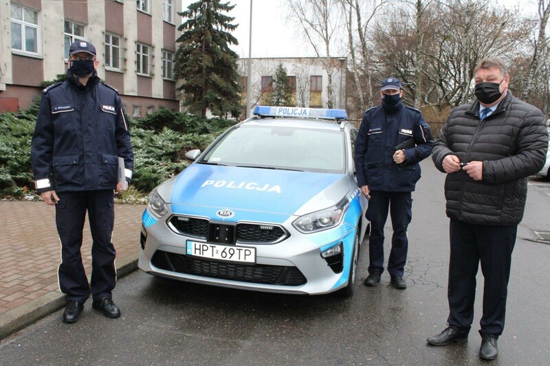 Elbląg, Nowy radiowóz dla elbląskiej policji Elbląg, Nowy radiowóz dla elbląskiej policji