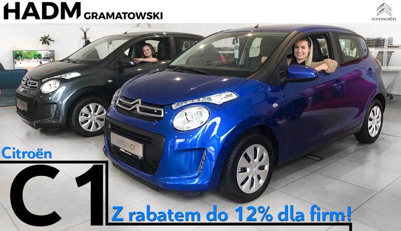 Wyjątkowa oferta dla firm. Specjalne rabaty na modele C1 i C3 w salonie Citroena HADM Gramatowski!