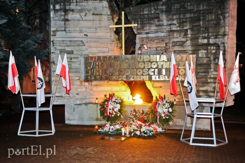 Elbląg, Bez kary za upamiętnienie wydarzeń grudniowych