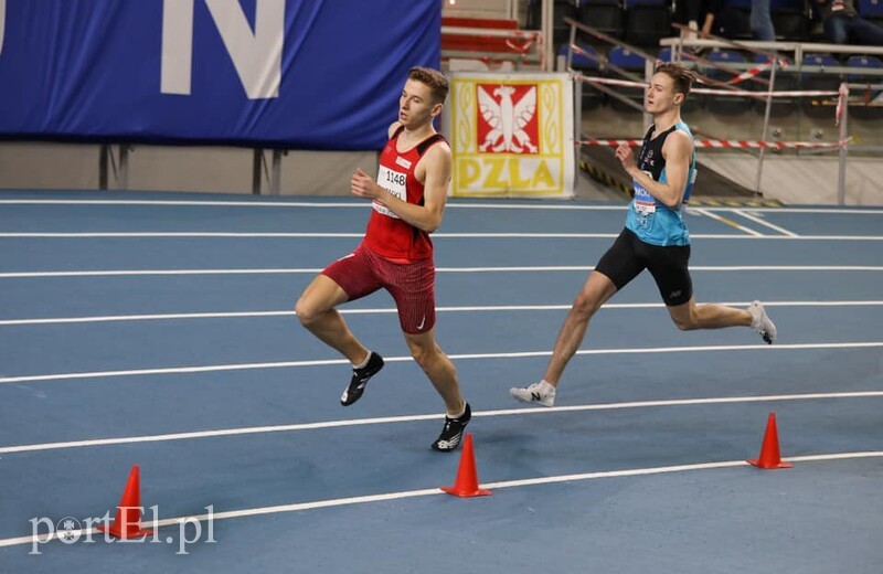Elbląg, Kacper Lewalski (z lewej) podczas HMPJ w Toruniu Elbląg, Kacper Lewalski (z lewej) podczas HMPJ w Toruniu