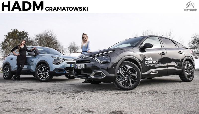 NOWE modele C4 I Ë-C4 - 100% ËLECTRIC! - Citroen HADM Gramatowski