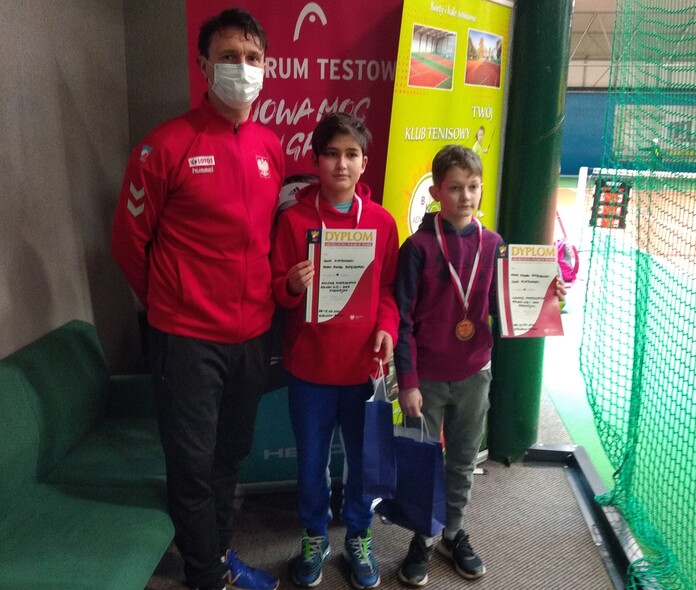 Elbląg, Igor z brązowym medalem mistrzostw Polski (tenis ziemny) Elbląg, Igor z brązowym medalem mistrzostw Polski (tenis ziemny)