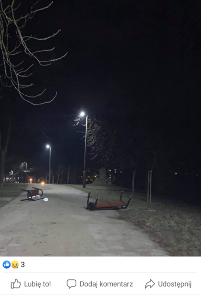 Elbląg, Policjanci zatrzymali sprawcę dewastacji Elbląg, Policjanci zatrzymali sprawcę dewastacji