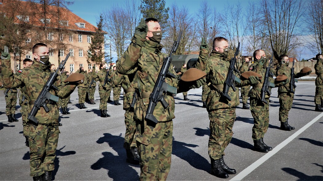 Elbląg, Terytorialsi już po przysiędze
