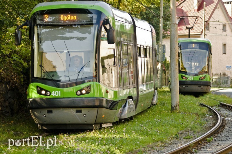 Elbląg, Korekty w rozkładach jazdy tramwajów