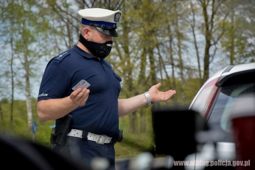 Elbląg, Ponad 100 km/h ulicami Elbląga... Elbląg, Ponad 100 km/h ulicami Elbląga...