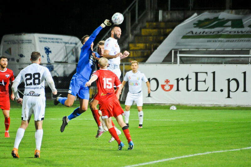 Elbląg, We wrześniu Olimpia zremisowała z Sokołem 3:3