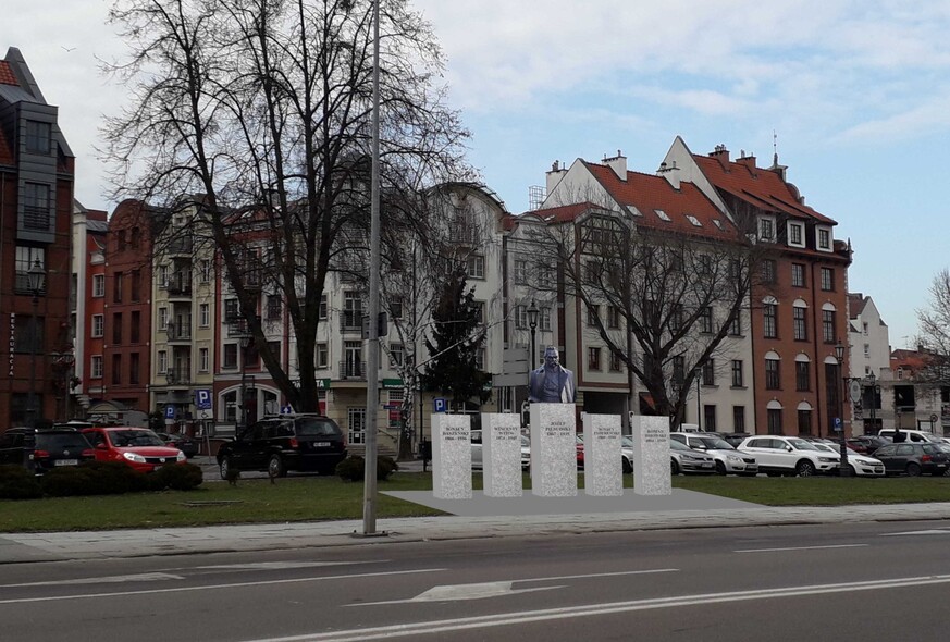 Elbląg, Wizualizacja pomnika twórcow niepodleglości Elbląg, Wizualizacja pomnika twórcow niepodleglości