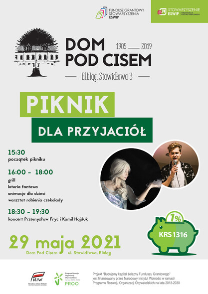 Elbląska Skarbonka zaprasza na piknik! Elbląska Skarbonka zaprasza na piknik!