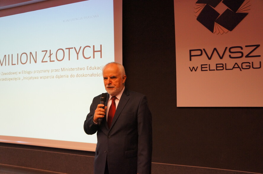 Elbląg, Rektor PWSZ dr inż. Jarosław Niedojadło, prof. uczelni Elbląg, Rektor PWSZ dr inż. Jarosław Niedojadło, prof. uczelni