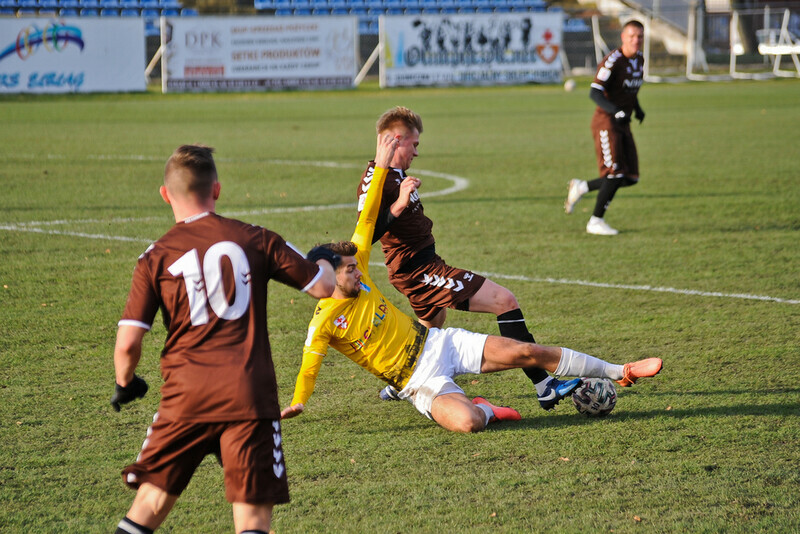 Elbląg, W jesiennej kolejce Olimpia przegrała w Elblągu z Garbarnią 1:2 Elbląg, W jesiennej kolejce Olimpia przegrała w Elblągu z Garbarnią 1:2