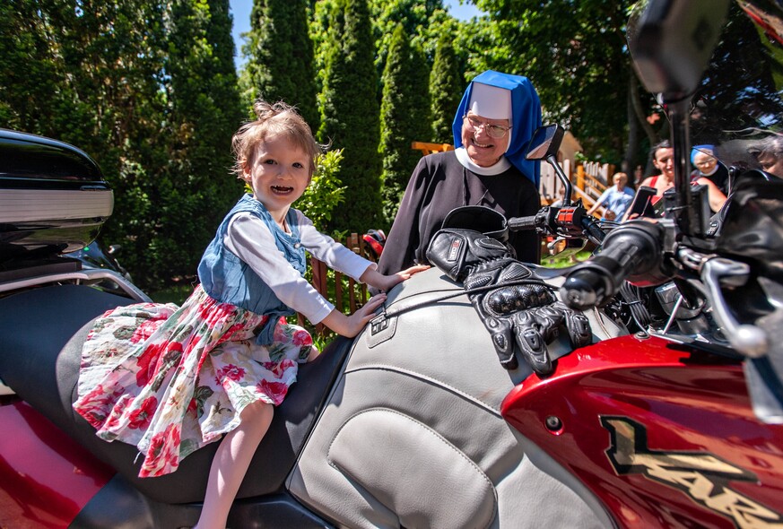 Elbląg, Dary od motocyklistów