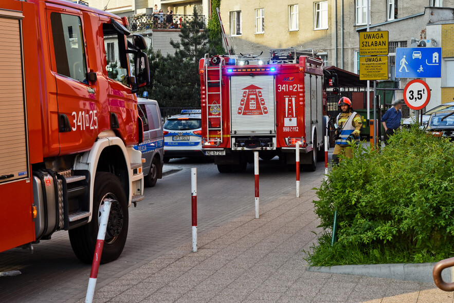 Elbląg, Niefortunne zdarzenie i błędne zgłoszenie