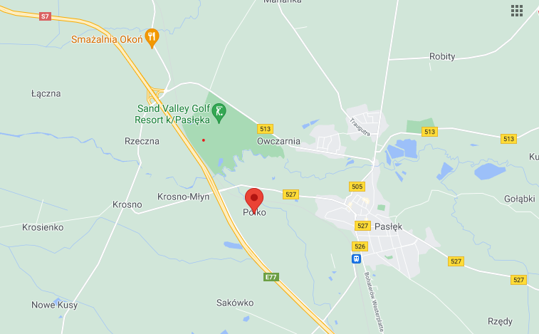 Elbląg, Działka ma 11, 64 ha znajduje się w Pólku Elbląg, Działka ma 11, 64 ha znajduje się w Pólku