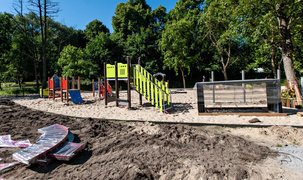 Elbląg, Jak zmienia się park Dolinka Elbląg, Jak zmienia się park Dolinka
