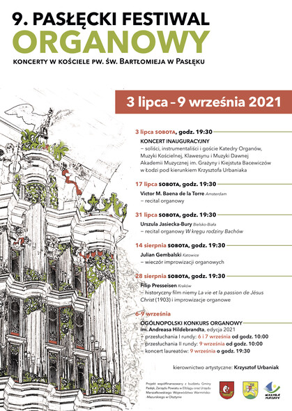 Przed nami 9. Pasłęcki Festiwal Organowy Przed nami 9. Pasłęcki Festiwal Organowy