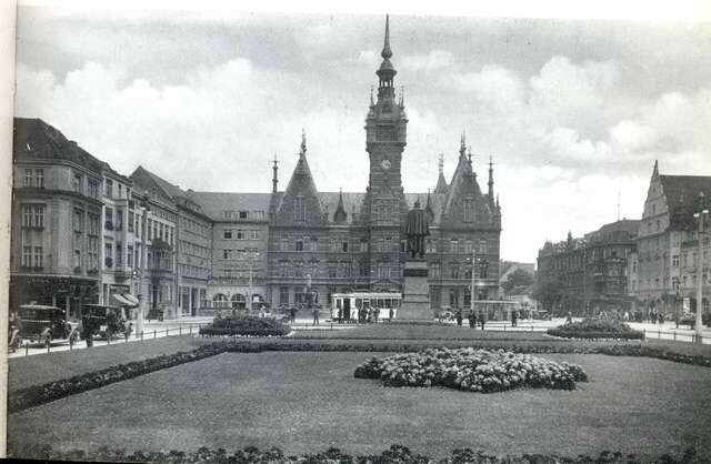 Elbląg, Plac Fryderyka Wilhelma, dzisiejszy plac Słowiański Elbląg, Plac Fryderyka Wilhelma, dzisiejszy plac Słowiański