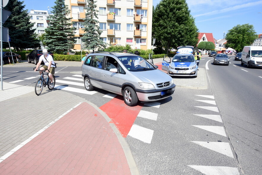 Elbląg, Potrącenie 76-letniego rowerzysty pod sądem