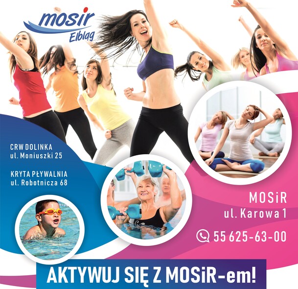 Elbląg, Aktywuj się z MOSiRem Elbląg, Aktywuj się z MOSiRem