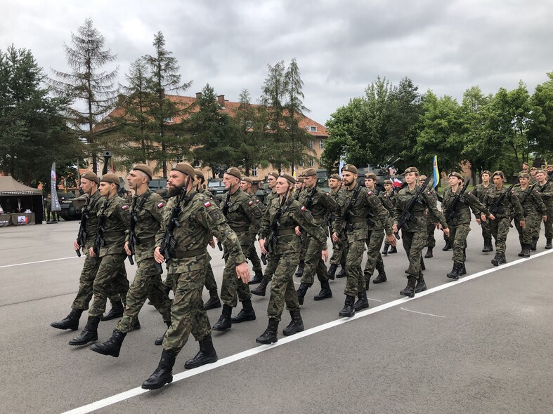 Elbląg, Terytorialsi uroczyście przysięgali