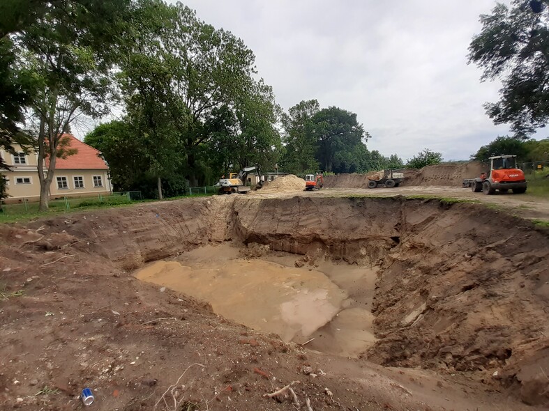 Elbląg, Zbiornik zostanie wybudowany na działce przy ul. Katedralnej 13, Elbląg, Zbiornik zostanie wybudowany na działce przy ul. Katedralnej 13,