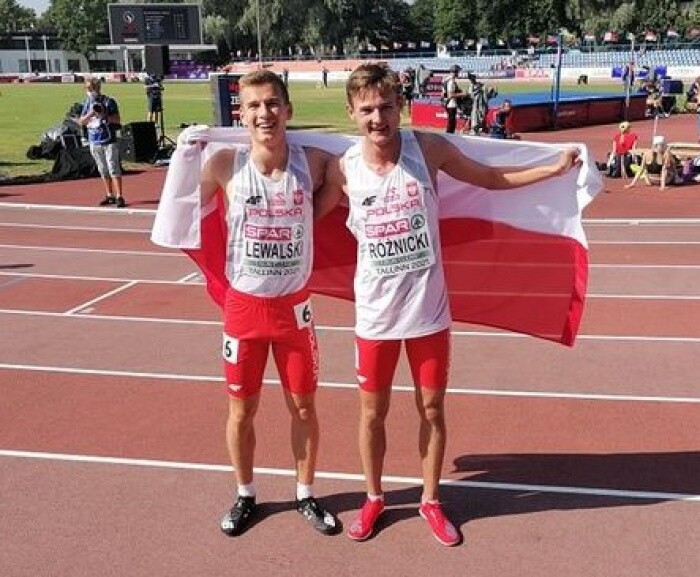 Elbląg, Kacper Lewalski (z lewej) i Krzysztof Różnicki Elbląg, Kacper Lewalski (z lewej) i Krzysztof Różnicki