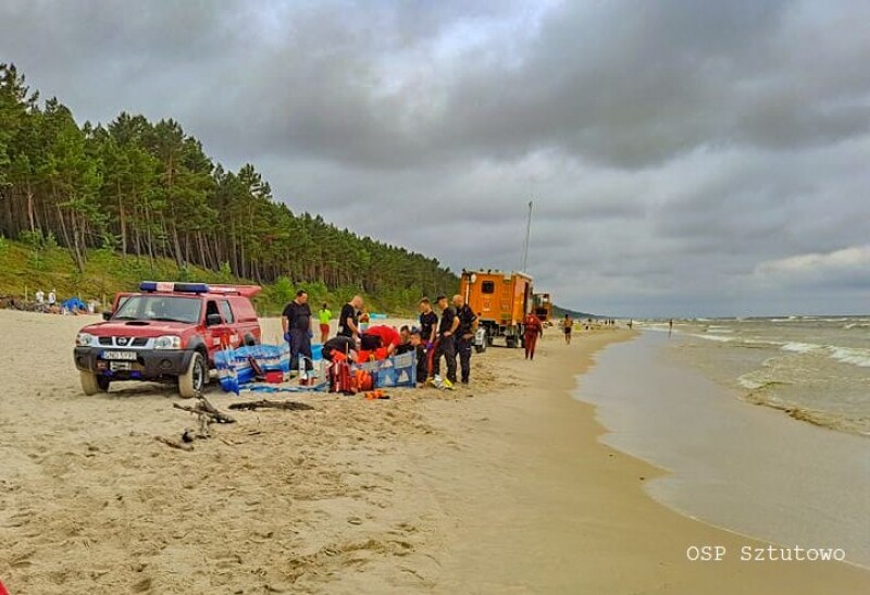 Elbląg, Na Mierzei utonęły dwie osoby Elbląg, Na Mierzei utonęły dwie osoby