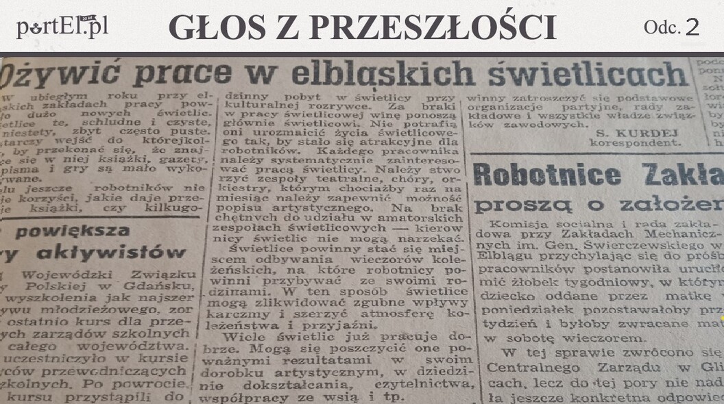 Elbląg, Głos Wybrzeża nr 7 (1950 r.)