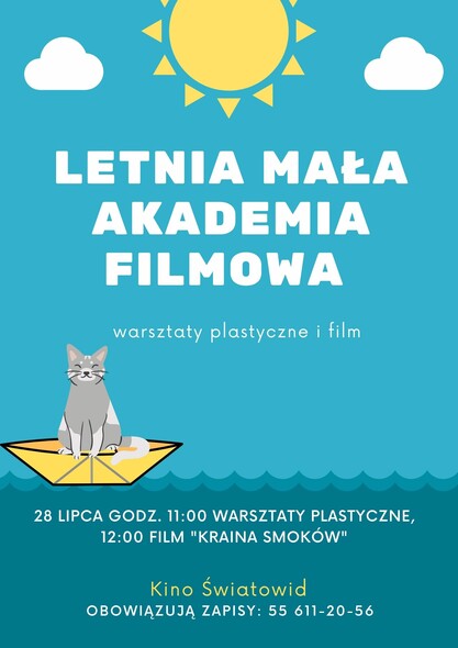 Elbląg, Letnia Mała Akademia Filmowa Elbląg, Letnia Mała Akademia Filmowa