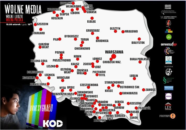 Elbląg, Będą protestować w obronie wolnych mediów Elbląg, Będą protestować w obronie wolnych mediów