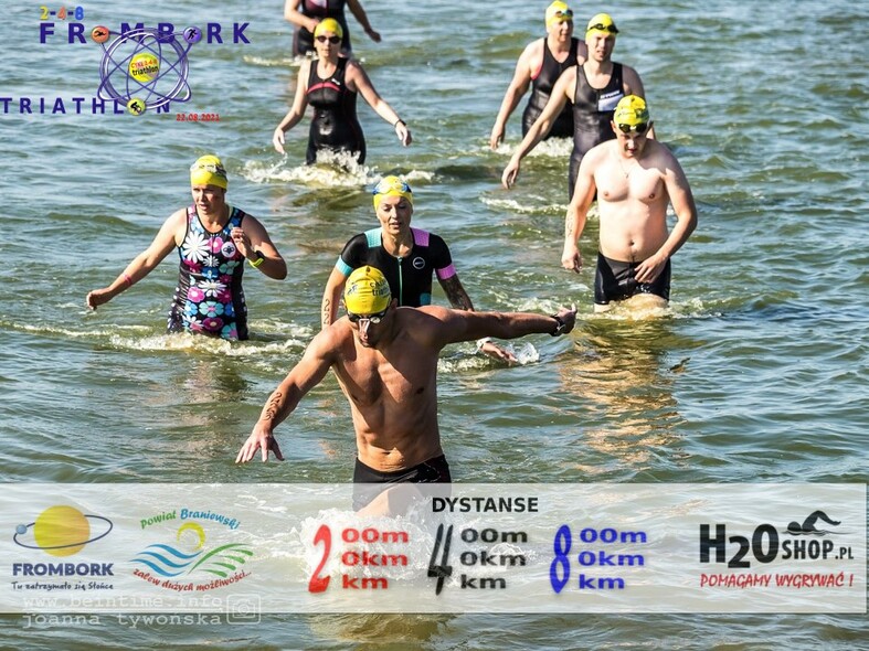 Elbląg, Triathlon 2-4-8 we Fromborku Elbląg, Triathlon 2-4-8 we Fromborku