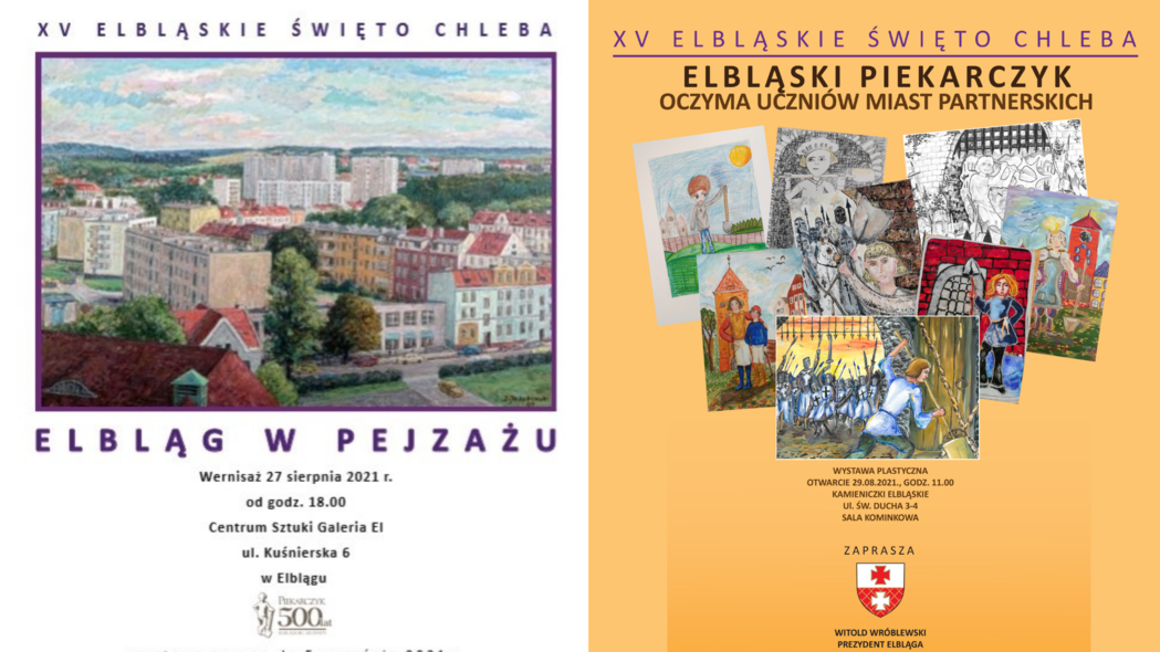 Elbląg, Elbląskie pejzaże i Piekarczyk oczyma dzieci Elbląg, Elbląskie pejzaże i Piekarczyk oczyma dzieci