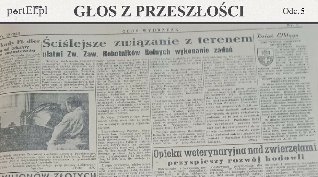 Elbląg, Głos Wybrzeża nr 12 (1950 r.)